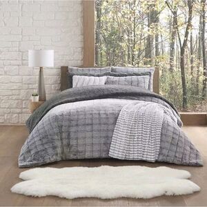 Koolaburra Bedding Koolaburra Byugg Izzel Faux Fur Fullqueen